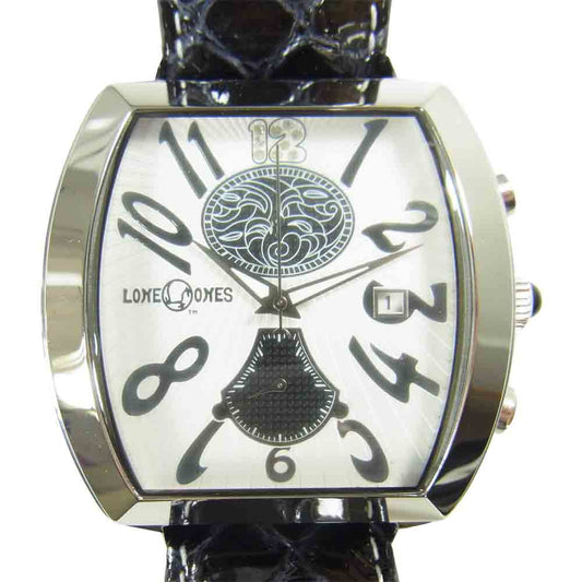 LONE ONES ロンワンズ 250本限定 ダイヤモンド オニキス 腕時計 シルバー系【中古】