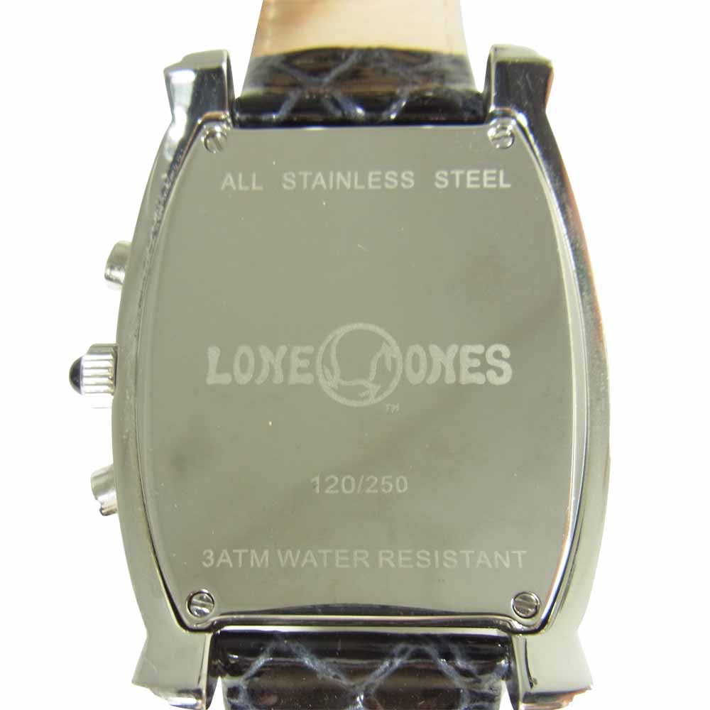 LONE ONES ロンワンズ 250本限定 ダイヤモンド オニキス 腕時計 シルバー系【中古】