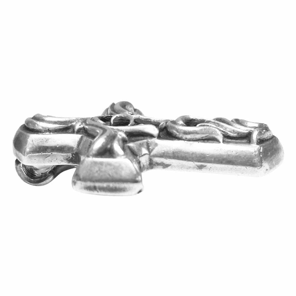 CHROME HEARTS クロムハーツ（原本無） SMALL VULCAN CROSS スモール バルカン クロス シルバー系【中古】