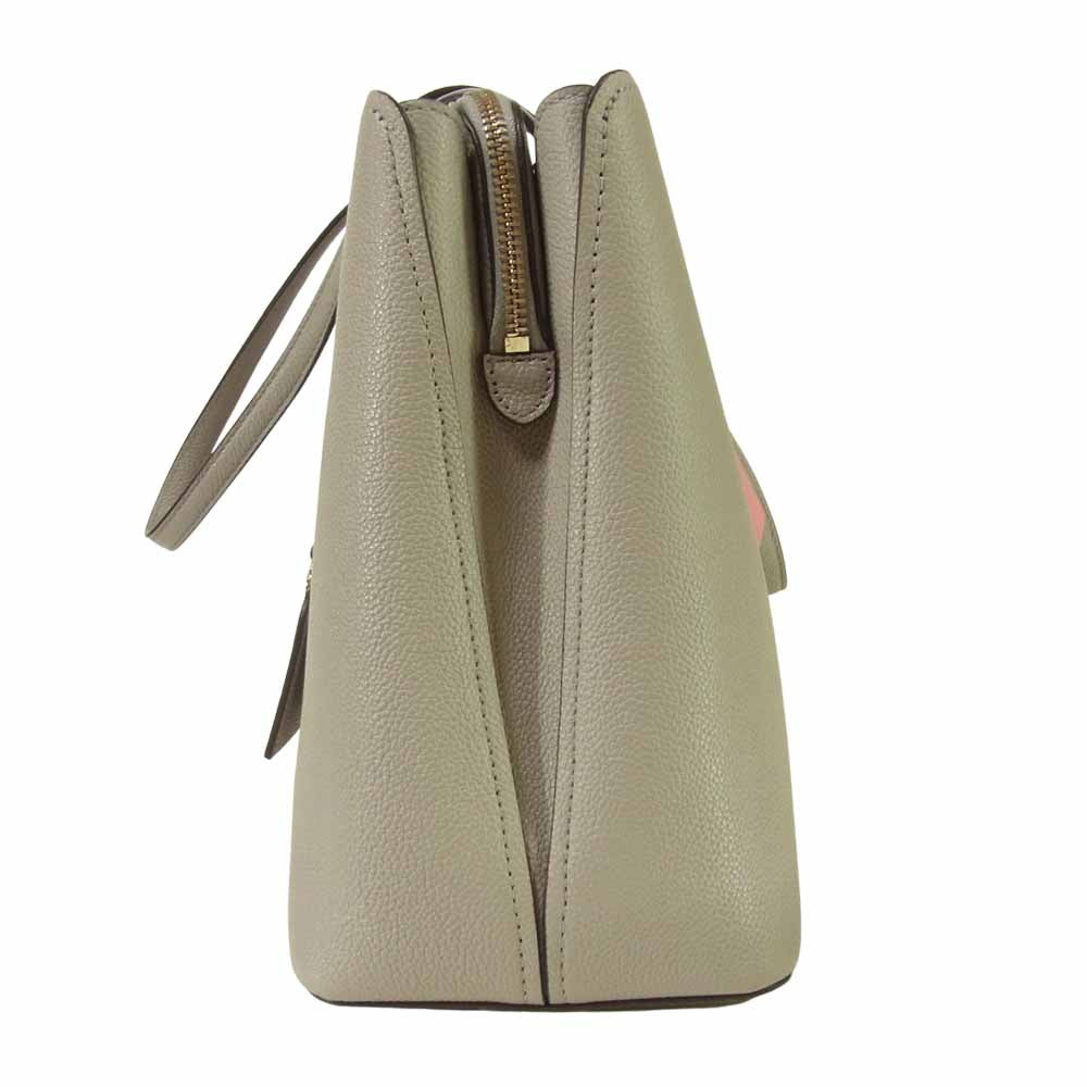 Kate Spade ケイトスペード PXRUA717  訳有 未使用 マルゴー ラージ ワーク トート ショルダー バッグ 2way グレー系【新古品】【未使用】【中古】