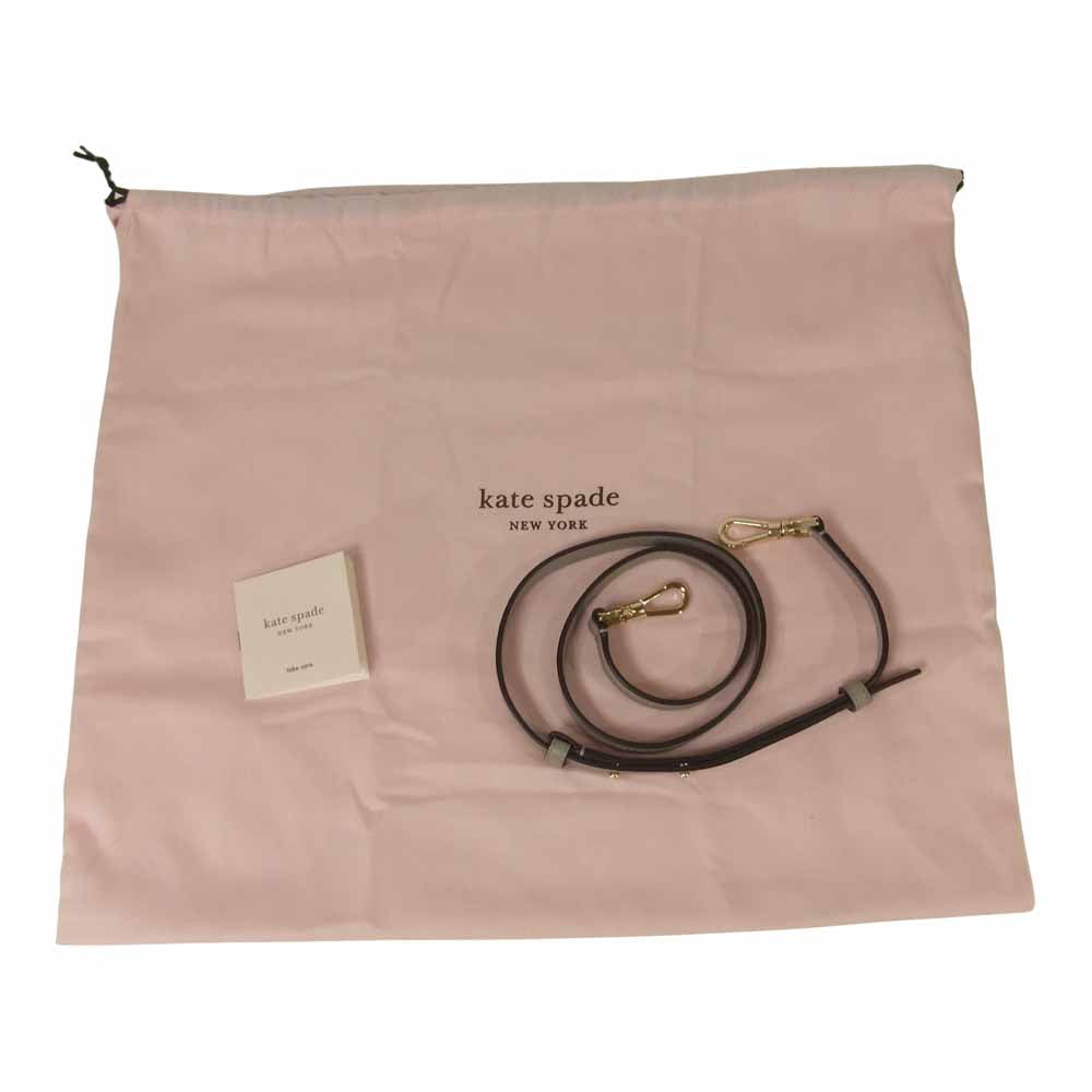 Kate Spade ケイトスペード PXRUA717  訳有 未使用 マルゴー ラージ ワーク トート ショルダー バッグ 2way グレー系【新古品】【未使用】【中古】