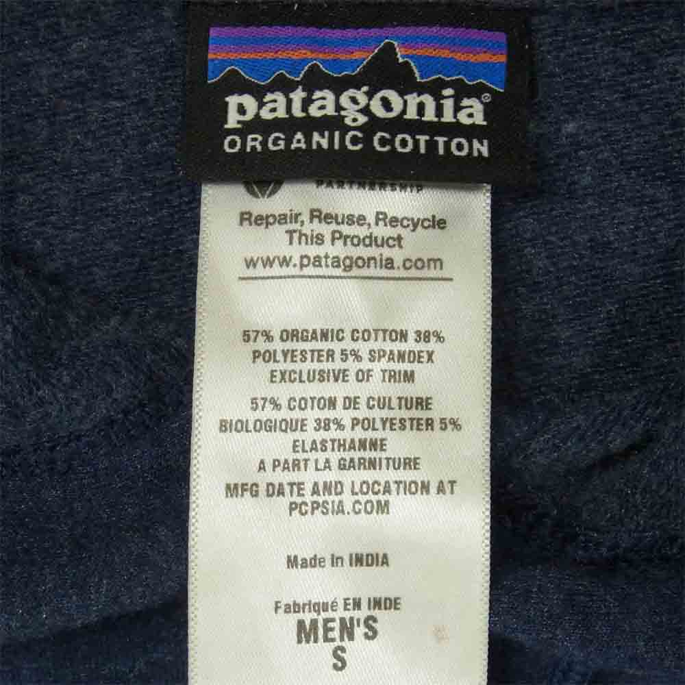patagonia パタゴニア FA13 26711 Hooded Monk Sweatshirt スウェット プルオーバー パーカー ネイビー系 S【中古】
