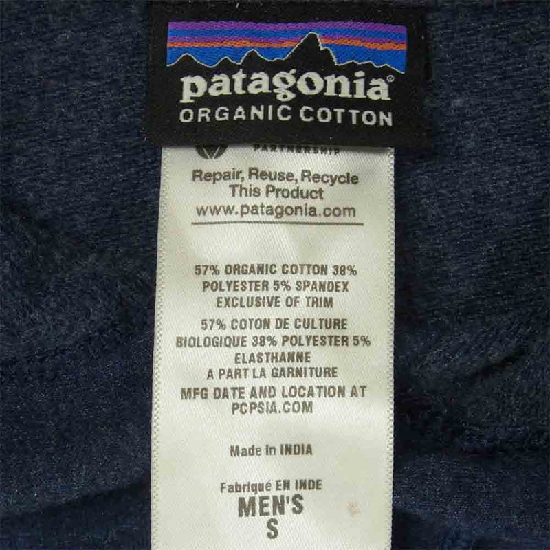 patagonia パタゴニア FA13 26711 Hooded Monk Sweatshirt スウェット プルオーバー パーカー ネイビー系  S【中古】