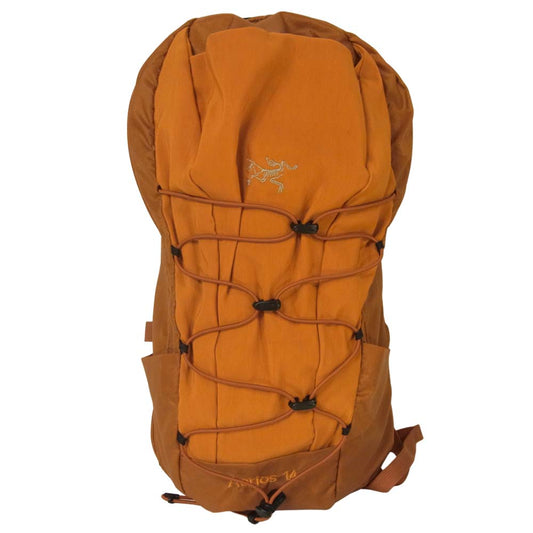 ARC'TERYX アークテリクス aerios 14 エアリオス バックパック デイパック リュックサック オレンジ系【中古】