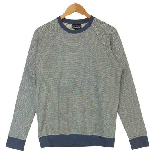 patagonia パタゴニア SP19 52610 Trail Harbor Crewneck Sweat shirt トレイル ハーバー クルーネック スウェット シャツ グレー系 S【中古】