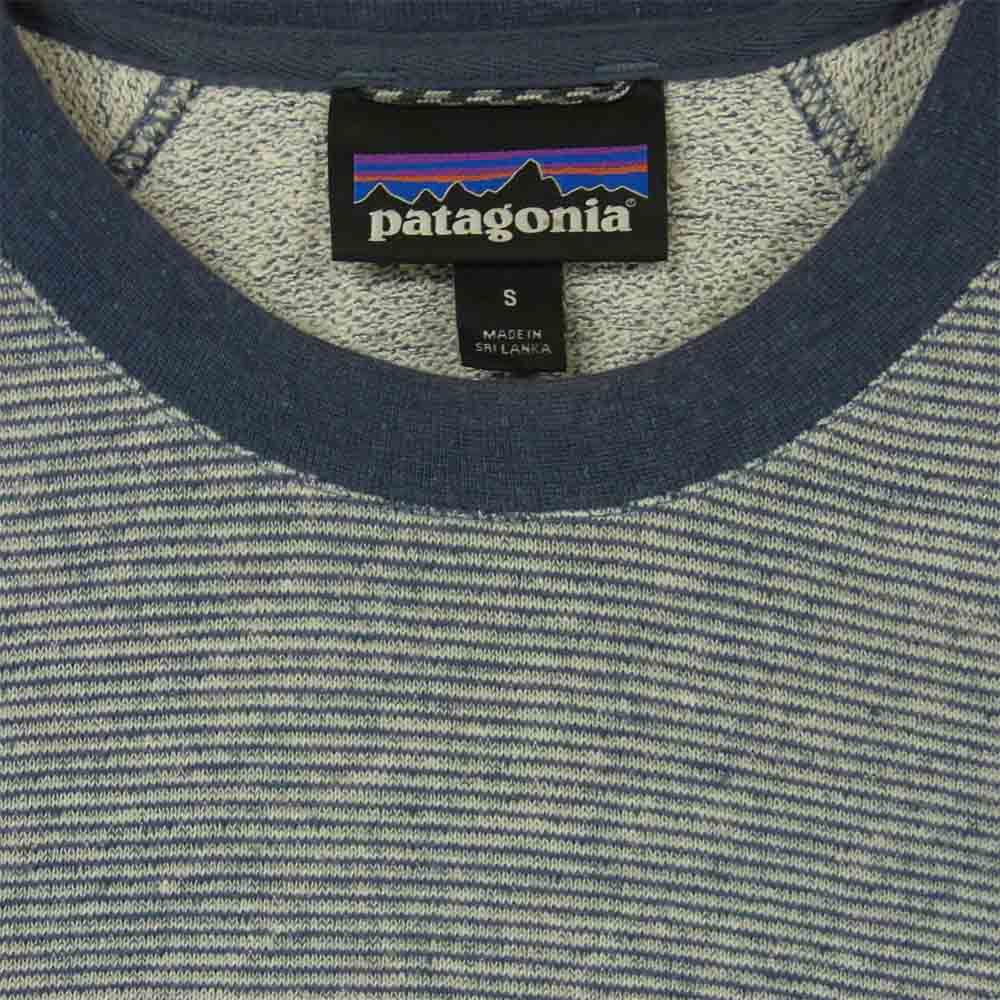 patagonia パタゴニア SP19 52610 Trail Harbor Crewneck Sweat shirt トレイル ハーバー クルーネック スウェット シャツ グレー系 S【中古】