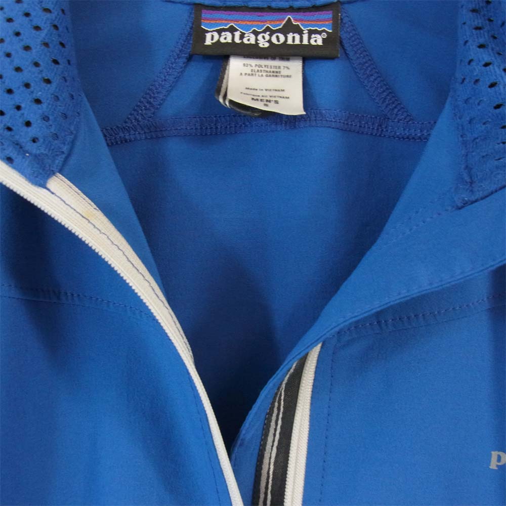 patagonia パタゴニア F9 24995 TRAVERSE JACKET トラバース ジャケット ソフトシェル ブルー系 S【中古】