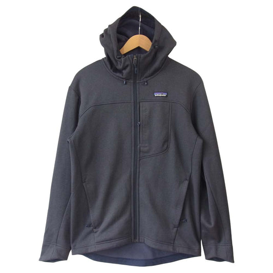 patagonia パタゴニア FA17 26040 Ukiah Hoody ユカイア フーディ ジップパーカー ストレッチ ネイビー系 S【中古】