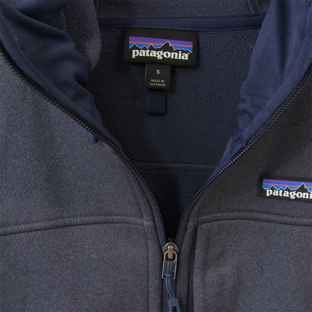 patagonia パタゴニア FA17 26040 Ukiah Hoody ユカイア フーディ ジップパーカー ストレッチ ネイビー系 S【中古】