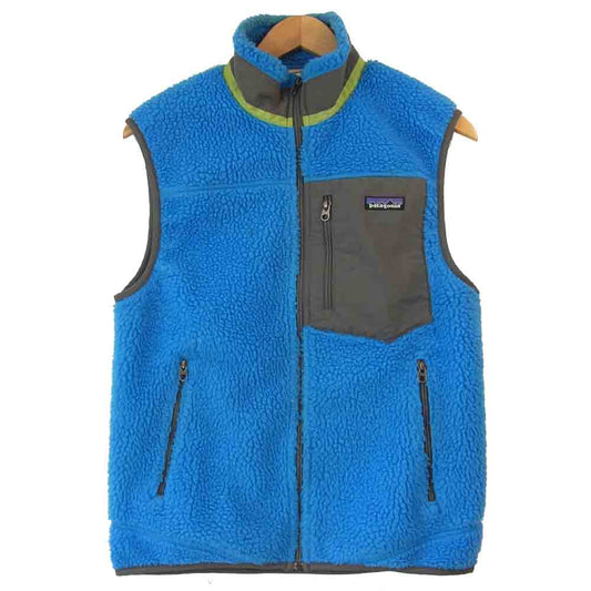patagonia パタゴニア FA11 23047 Classic Retro-X VEST クラシック レトロX ベスト フリース ブルー系 S【中古】