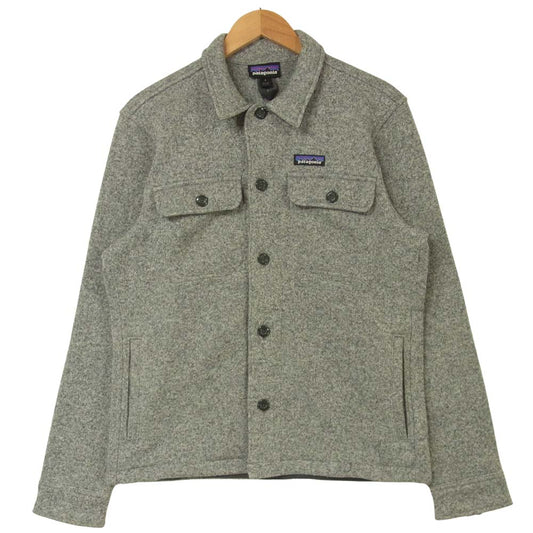 patagonia パタゴニア FA19 25840 Better Sweater Fleece Shirt Jacket ベター セーター シャツ ジャケット グレー系 S【中古】