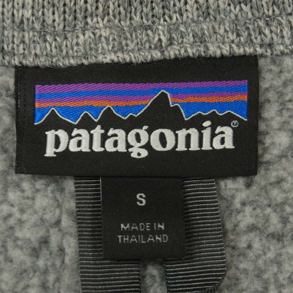 patagonia パタゴニア FA19 25840 Better Sweater Fleece Shirt Jacket ベター セーター シャツ ジャケット グレー系 S【中古】