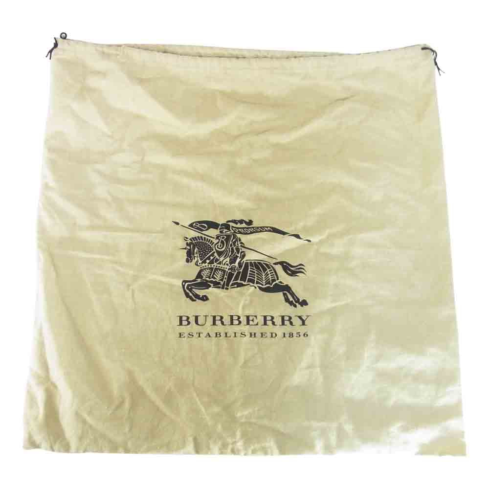 BURBERRY BLUE LABEL バーバリーブルーレーベル ノバ チェック ウール トート バッグ ライトブラウン系【中古】