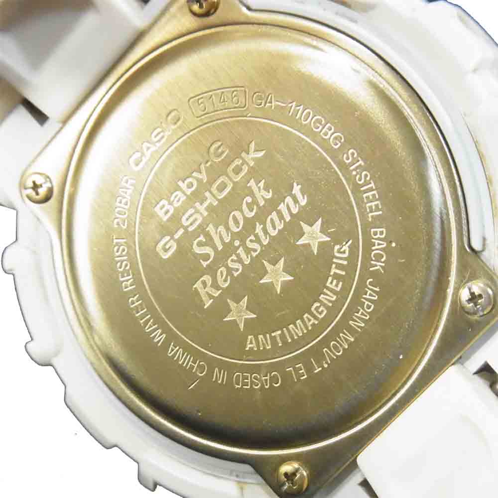 G-SHOCK ジーショック GBG-13SET-7AJR 30th Anniversary G-SHOCK×Baby-G Limited Pair Model 30周年記念 ペアウォッチ ホワイト系【中古】