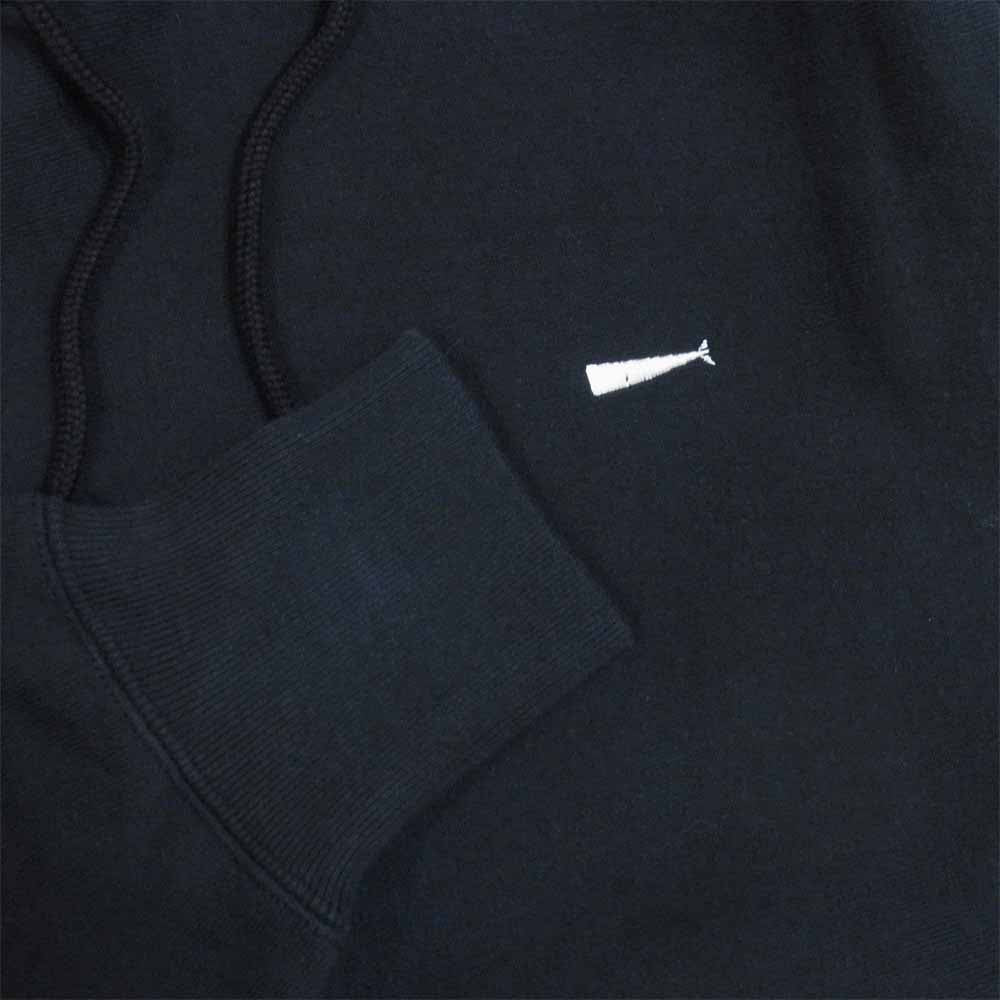 DESCENDANT ディセンダント 171ATDS-CSM01 BOX HOODED SWEAT SHIRT フード スウェット パーカー ブラック系 2【新古品】【未使用】【中古】