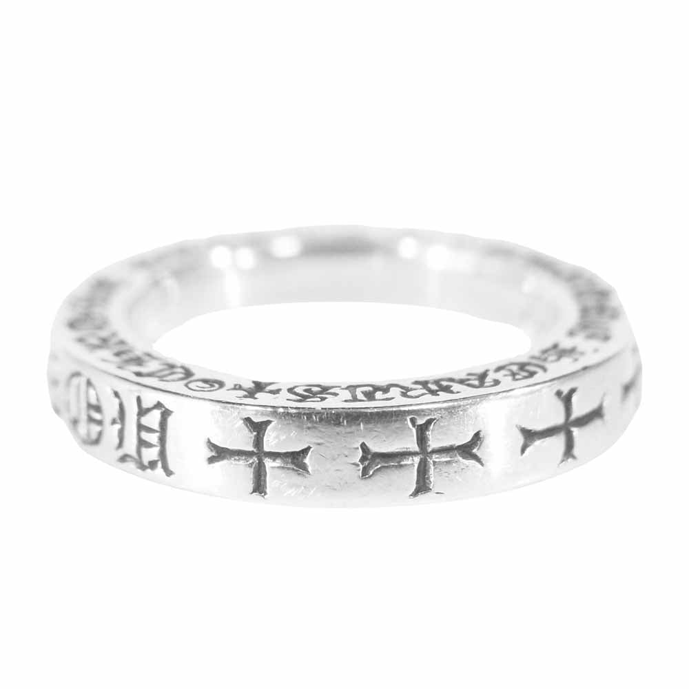 CHROME HEARTS クロムハーツ（原本有） 3mm CH FUCK YOU スペーサー リング シルバー系 8号程度【中古】