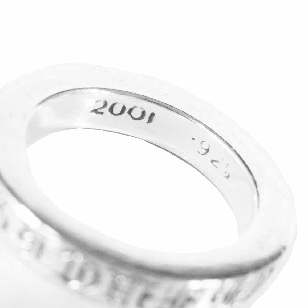 CHROME HEARTS クロムハーツ（原本有） 3mm CH FUCK YOU スペーサー リング シルバー系 8号程度【中古】