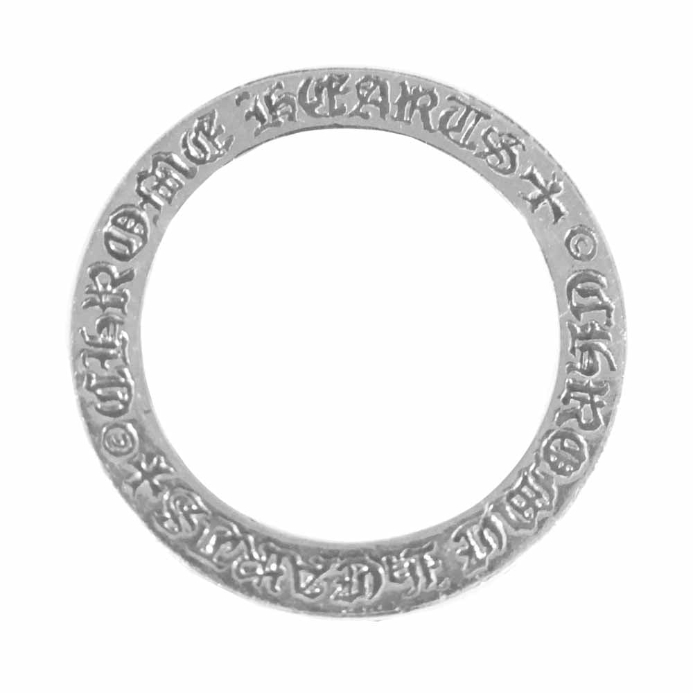 CHROME HEARTS クロムハーツ（原本有） 3mm CH FUCK YOU スペーサー リング シルバー系 8号程度【中古】