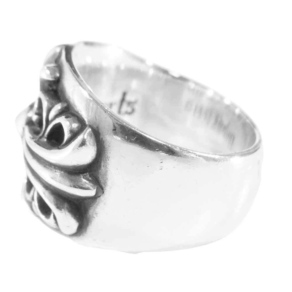 CHROME HEARTS クロムハーツ（原本有） KEEPER RING キーパー リング 指輪 シルバー系 19号程度【中古】
