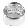 CHROME HEARTS クロムハーツ（原本有） KEEPER RING キーパー リング 指輪 シルバー系 19号程度【中古】