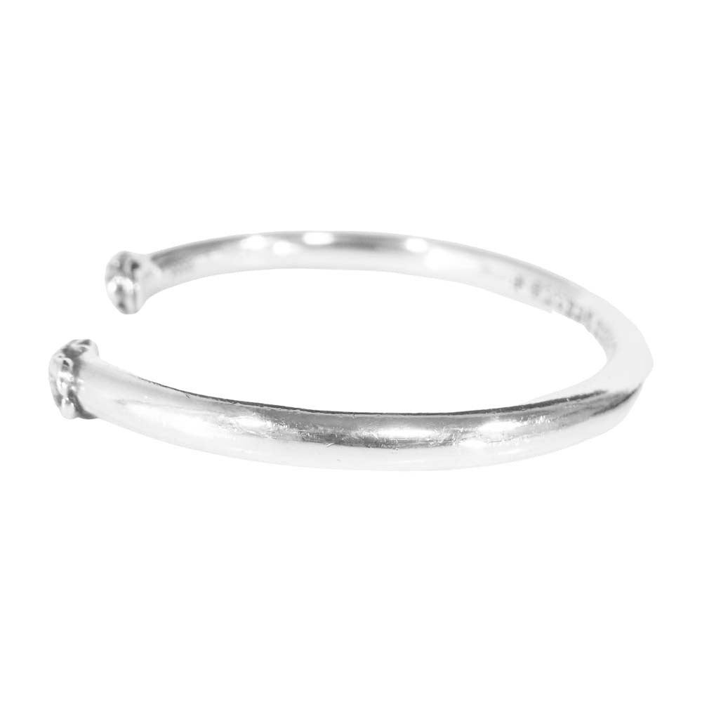 CHROME HEARTS クロムハーツ（原本有） BANGLE DOUBLE DOG ダブル ドッグ バングル 925 シルバー系【中古】