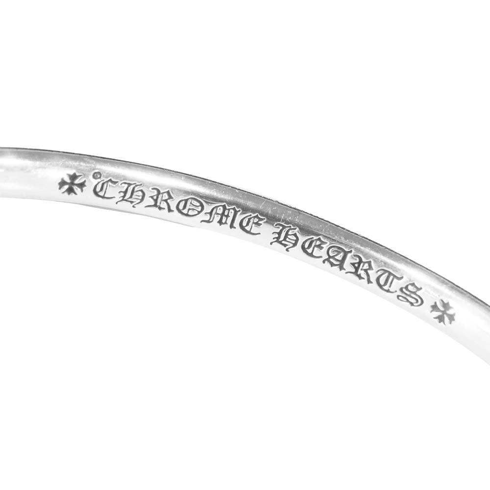 CHROME HEARTS クロムハーツ（原本有） BANGLE DOUBLE DOG ダブル ドッグ バングル 925 シルバー系【中古】