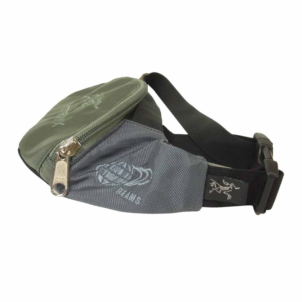 ARC'TERYX アークテリクス BEAMS ビームス URBAN FANNY アーバン ファニー ウエスト ポーチ カーキ系【中古】