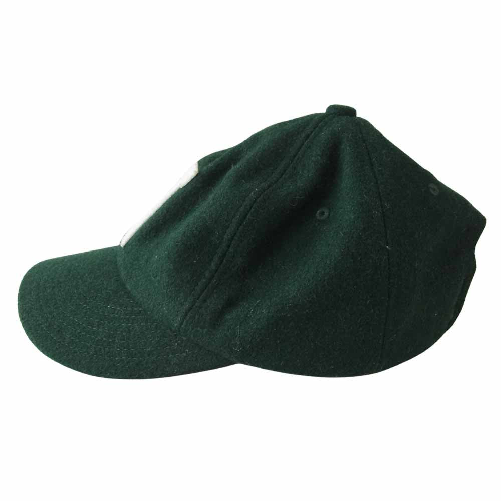 THE NORTH FACE ノースフェイス NN41616 TNF Logo Flannel Cap ロゴ フランネル キャップ グリーン系 F【中古】