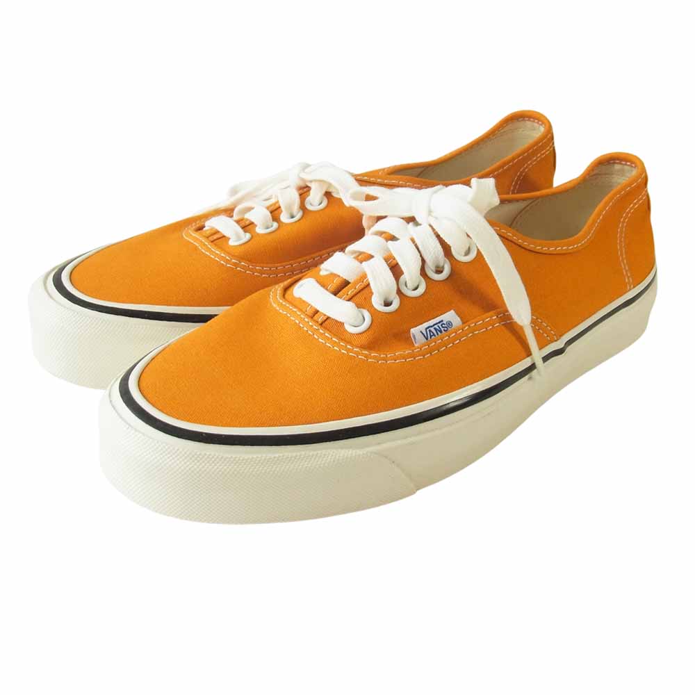 VANS バンズ 未使用 authentic anaheim オーセンティック アナハイム オレンジ系 26【極上美品】【中古】
