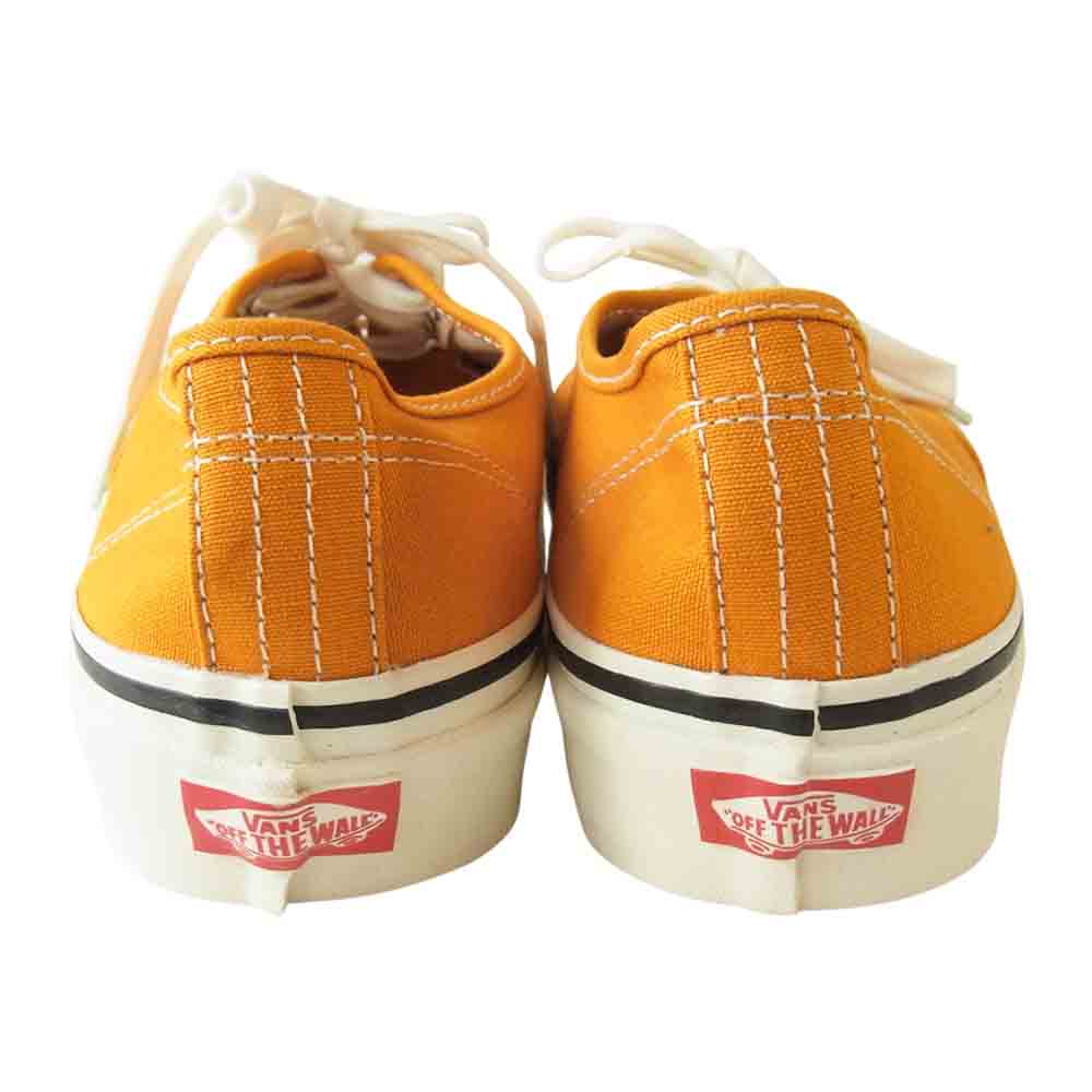 VANS バンズ 未使用 authentic anaheim オーセンティック アナハイム オレンジ系 26【極上美品】【中古】