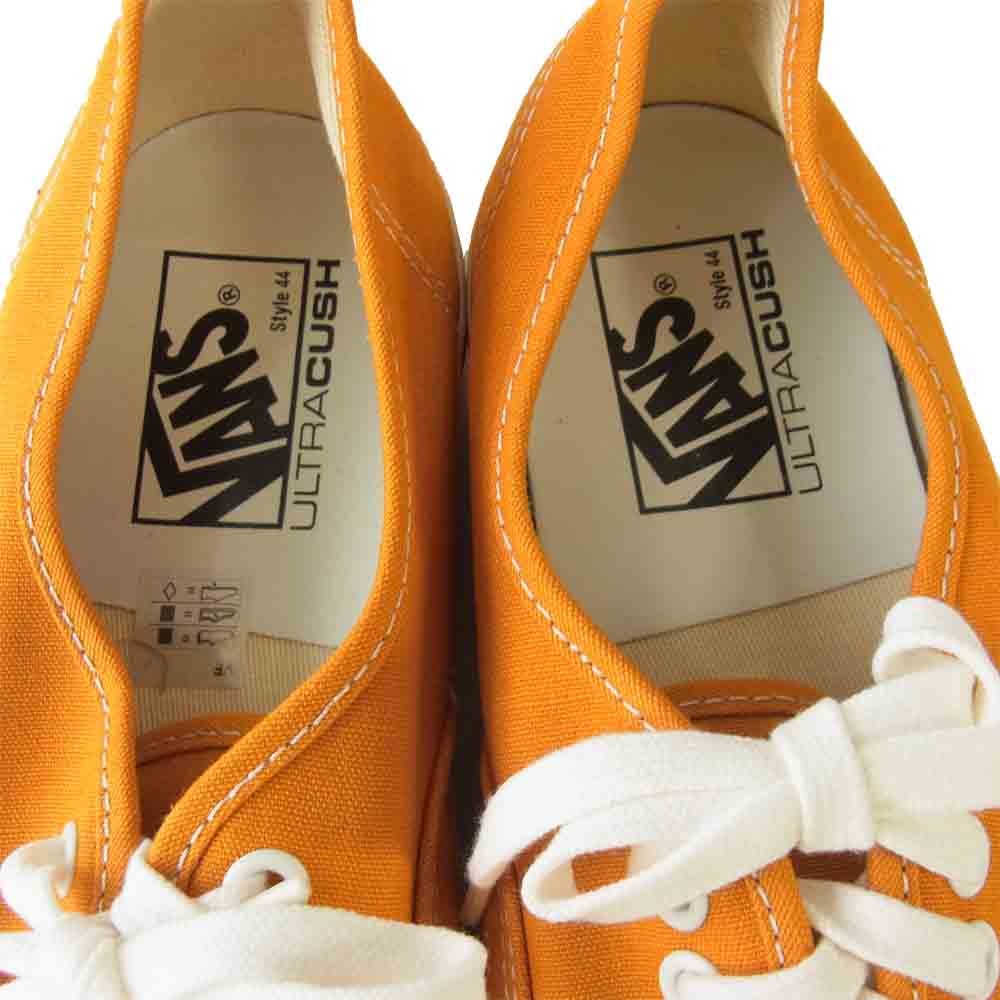 VANS バンズ 未使用 authentic anaheim オーセンティック アナハイム オレンジ系 26【極上美品】【中古】