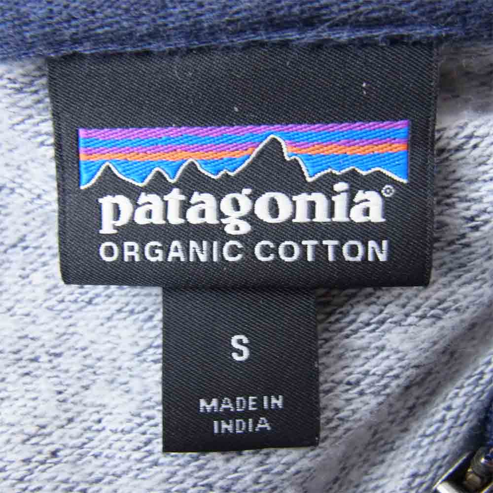 patagonia パタゴニア SP16 39431 FITZ ROY CREST LW FULL ZIPHOODY  フィッツロイ? クレスト ライトウェイト フルジップフーディ ネイビー系 S【中古】