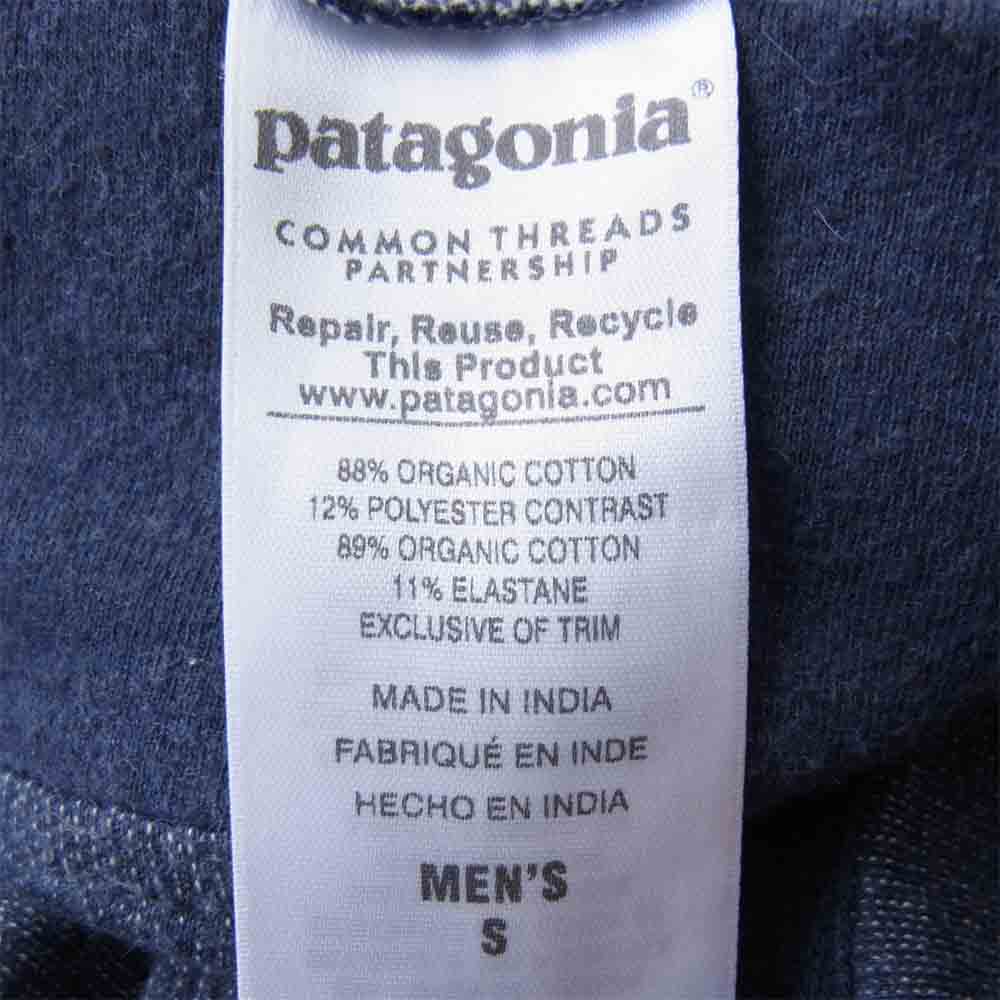 patagonia パタゴニア SP16 39431 FITZ ROY CREST LW FULL ZIPHOODY  フィッツロイ? クレスト ライトウェイト フルジップフーディ ネイビー系 S【中古】