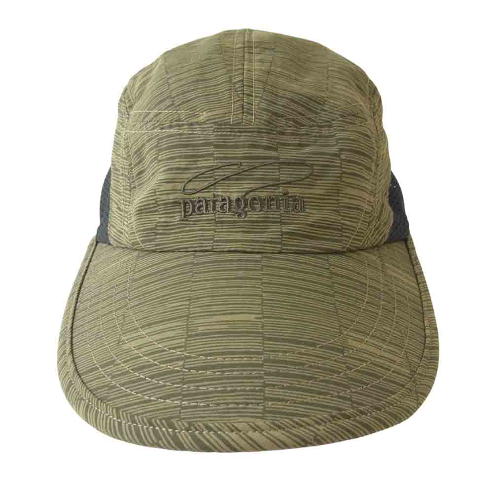 patagonia パタゴニア SP11 29285 Vented Longbill Cap ロングビル キャップ カーキ系 S【中古】