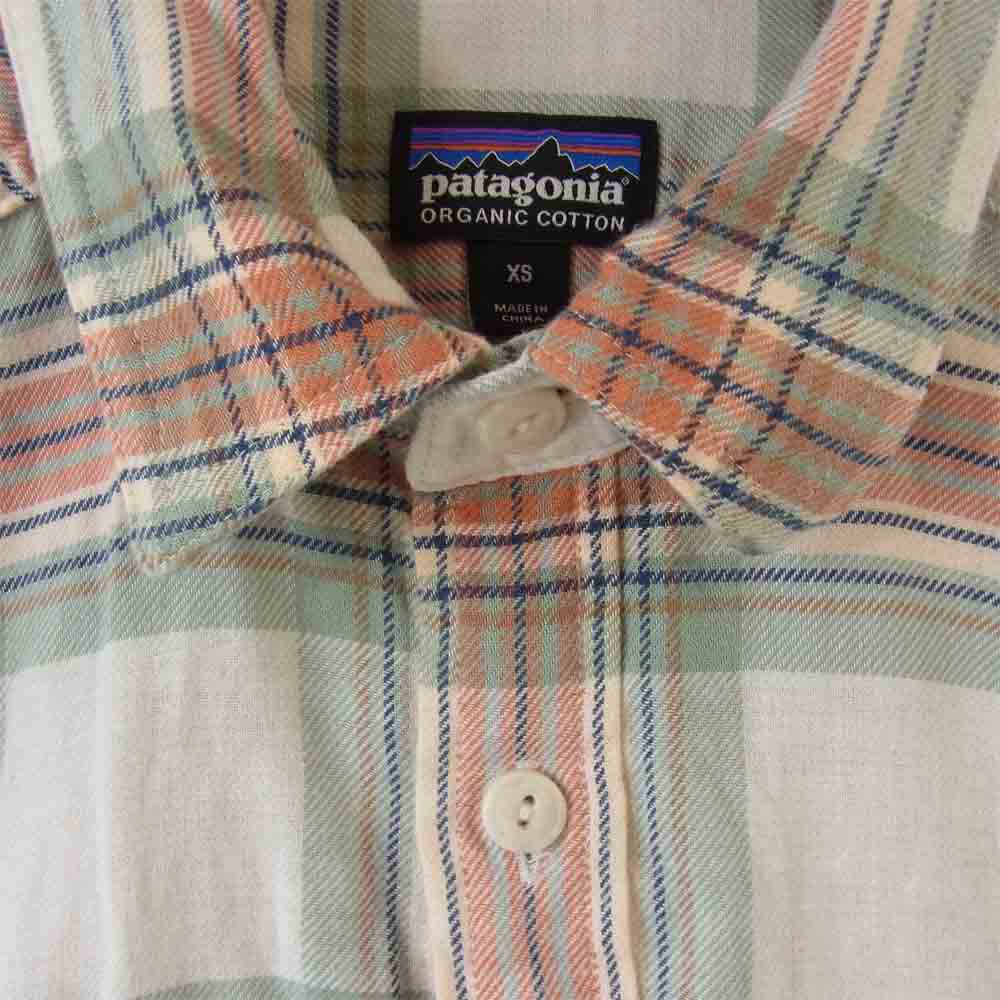 patagonia パタゴニア SP19 54020 LW Fjord Flannel Shirt ライトウェイト フィヨルド フランネル チェック シャツ  マルチカラー系 XS【中古】