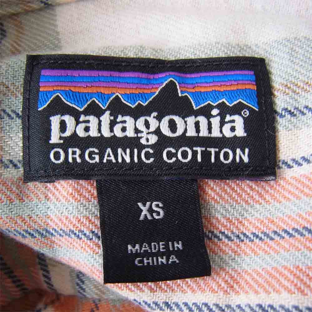 patagonia パタゴニア SP19 54020 LW Fjord Flannel Shirt ライトウェイト フィヨルド フランネル チェック シャツ  マルチカラー系 XS【中古】