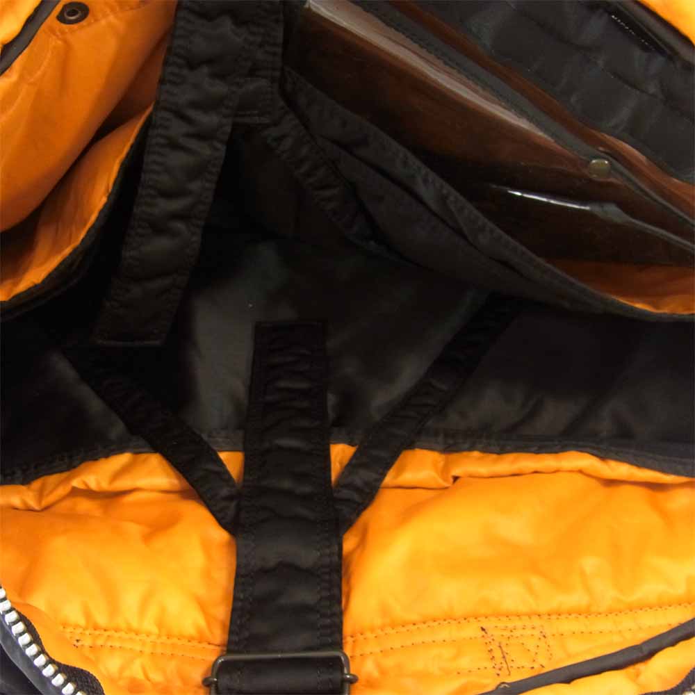 PORTER ポーター TANKER タンカー ボストンバッグ トラベルバッグ 旅行カバン 2 WAY ショルダー ブラック系【中古】