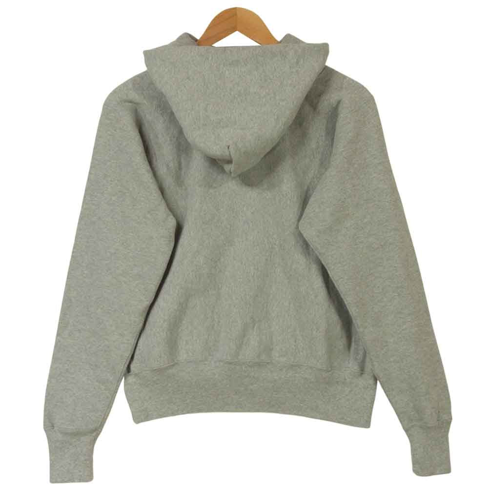 Champion チャンピオン USA製 赤単タグ 復刻 REVERSE WEAVE リバースウィーブスウェット パーカー コットン グレー系 M【中古】