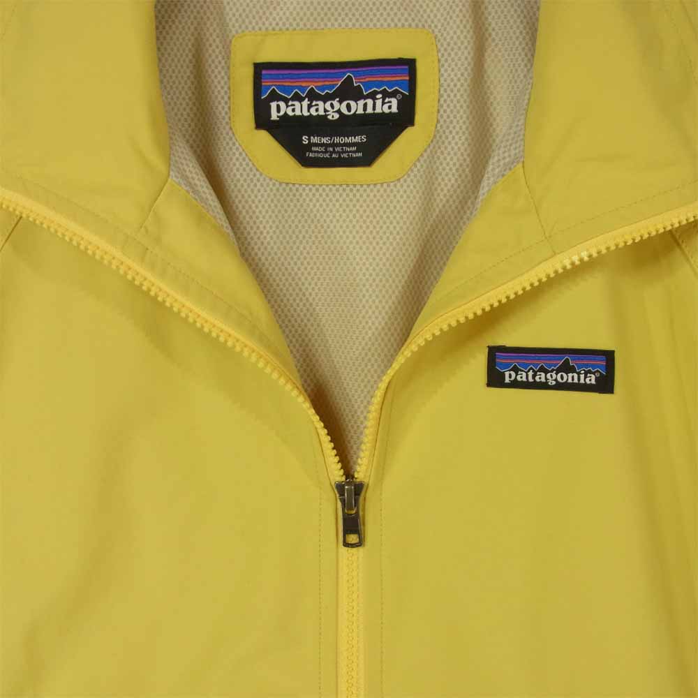 patagonia パタゴニア SP19 28151 Baggies Jacket バギーズ ジャケット フルジップ ブルゾン イエロー系 S【中古】