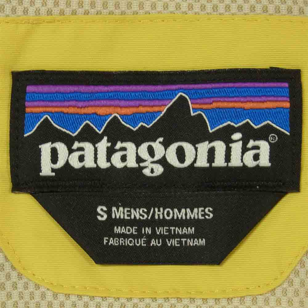patagonia パタゴニア SP19 28151 Baggies Jacket バギーズ ジャケット フルジップ ブルゾン イエロー系 S【中古】
