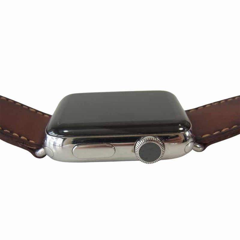 HERMES エルメス Apple Watch アップルウォッチ series 2 42mm ブラウン系【美品】【中古】