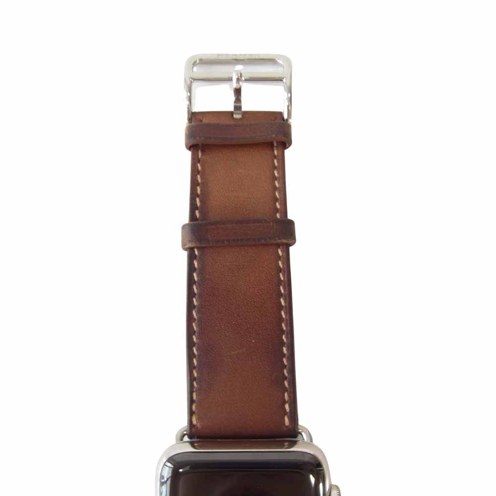 HERMES エルメス Apple Watch アップルウォッチ series 2 42mm ブラウン系【美品】【中古】