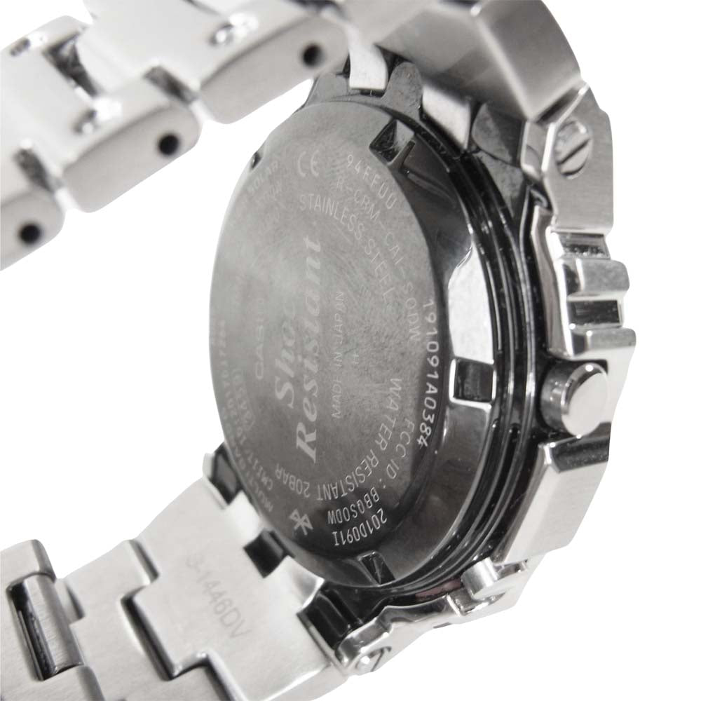 G-SHOCK ジーショック GMW-B5000 フルメタル Bluetooth 電波ソーラー シルバー系【中古】