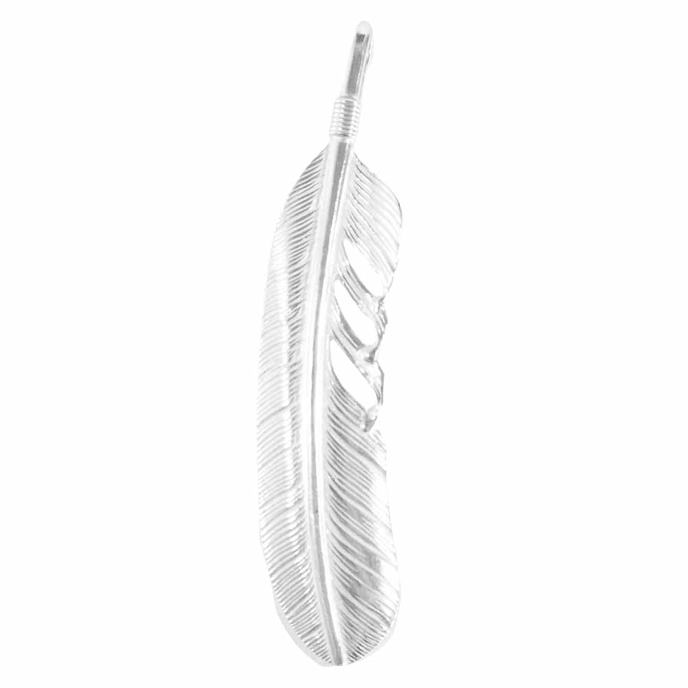 WINGROCK ウィングロック シルバー フェザー ペンダント トップ ペンダントトップ シルバー系【中古】