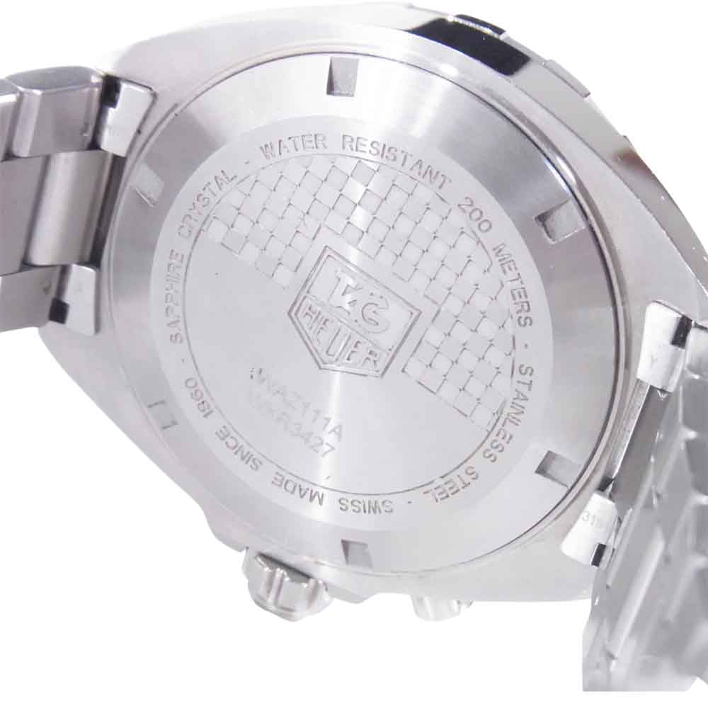 TAG HEUER タグホイヤー WAZ111A FORMULA 1 フォーミュラー1 アラーム クォーツ ウォッチ シルバー系【中古】