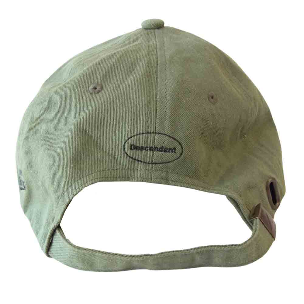 DESCENDANT ディセンダント 18AW Kid Bearing MIAMI CAP キッド ベアリング マイアミ キャップ カーキ系 F【中古】