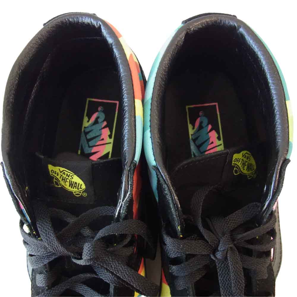VANS バンズ 721356 SK8 Mid スケートミッド スニーカー マルチカモネオン マルチカラー系 27.5【中古】