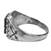 LARRY SMITH ラリースミス SWASTIKA RING スワスティカ リング シルバー系 19号程度【中古】