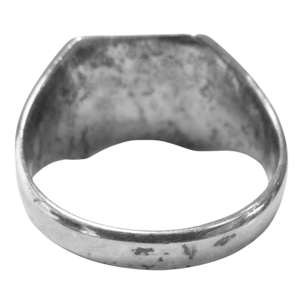 LARRY SMITH ラリースミス SWASTIKA RING スワスティカ リング シルバー系 19号程度【中古】