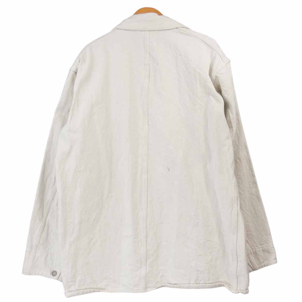 COMOLI コモリ 21SS T01-01005 エリュクスデニム ワークジャケット ホワイト系 2【中古】